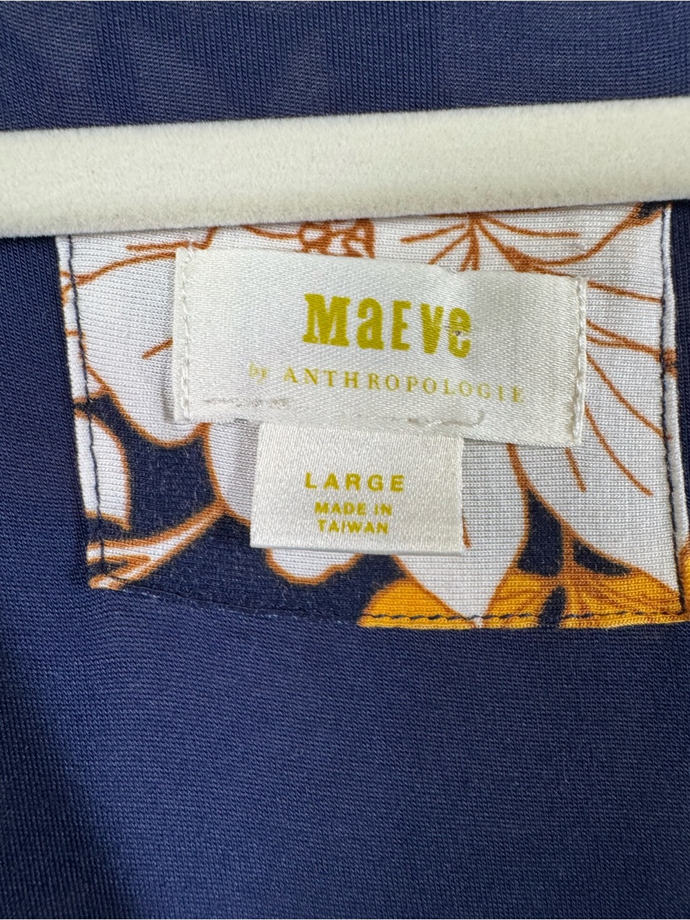Maeve Anthropologie Angelique Floral Wrap Dress Large Stretch Cottagecore Office - Picture 8 of 15
